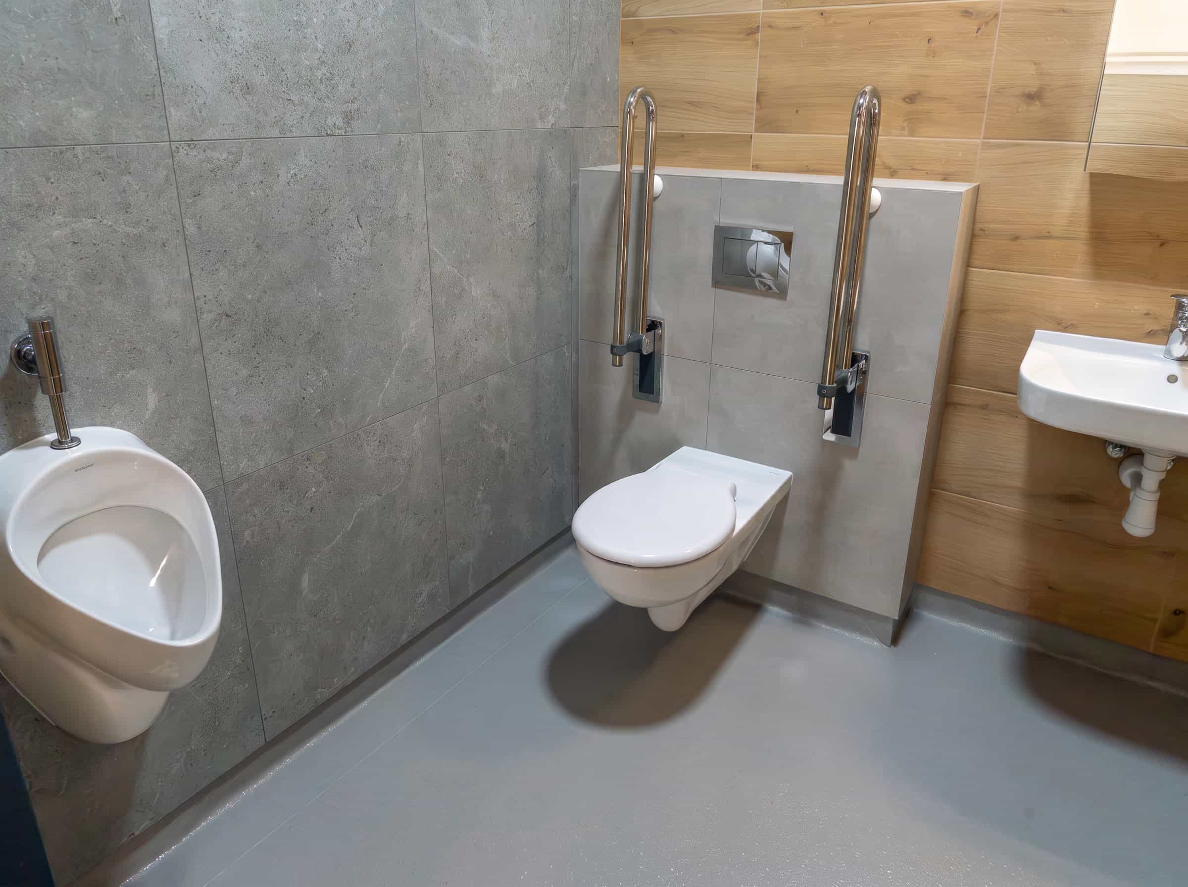 Hotel pracowniczy Karpin - łazienka dostosowana dla niepełnosprawnych Hotel pracowniczy Karpin - łazienka dostosowana dla niepełnosprawnych